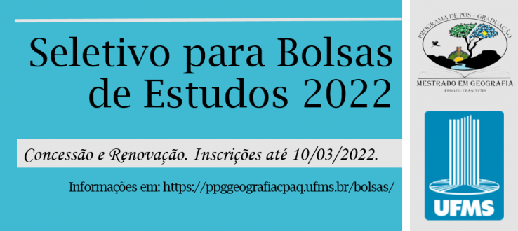 Edital de Bolsas de Estudos 2022