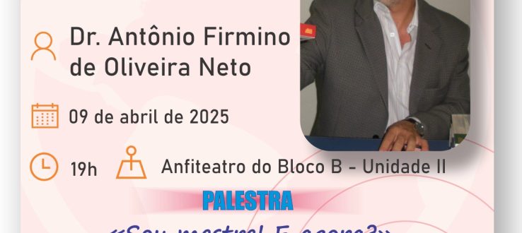 Mestrado em Geografia do CPAQ convida para Aula Magna
