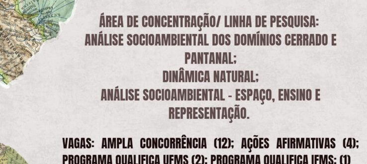 EDITAL Nº 292/2026 – PROPP/UFMS PROCESSO SELETIVO UNIFICADO PARA INGRESSO NOS CURSOS DE MESTRADO E DE DOUTORADO DA UFMS – PSU MESTRADO E DOUTORADO UFMS 2027/1